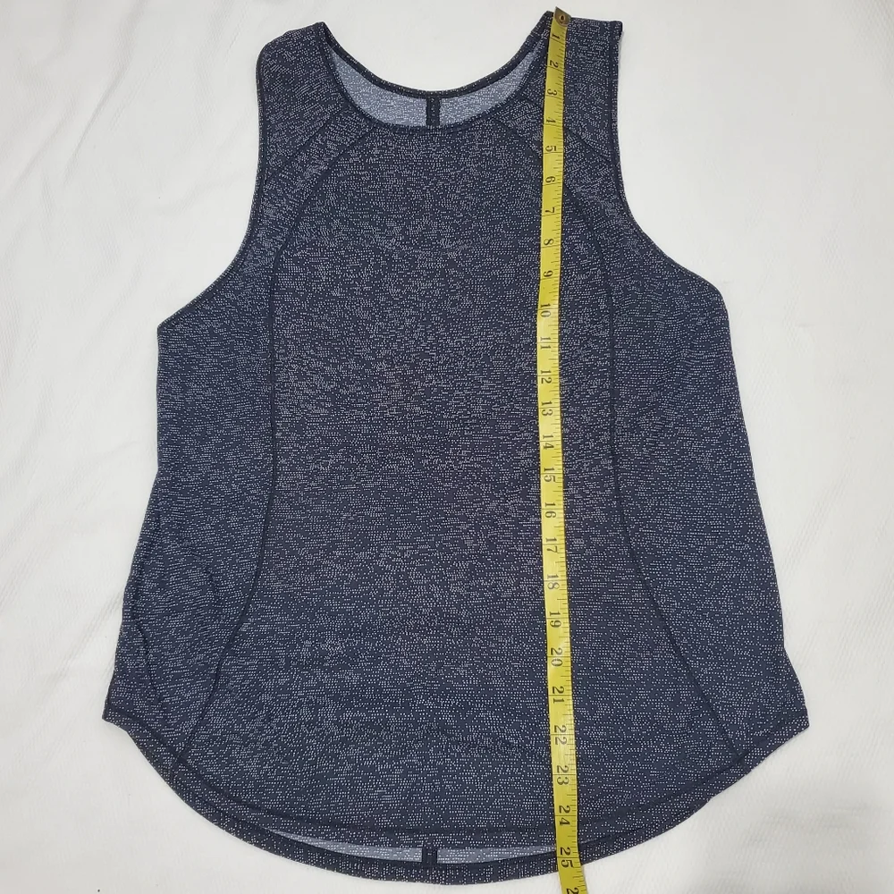 Lululemon Sculpt Tank Black White Size 8